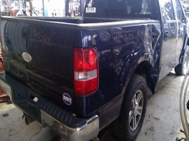 2005 FORD F-150 NAVY BLUE CREW CAB 5.4L AT